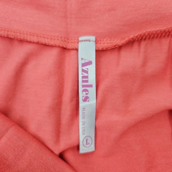 Azules Salmon‎ Pink Maxi Skirt Size Large Women's - Picture 7 of 8